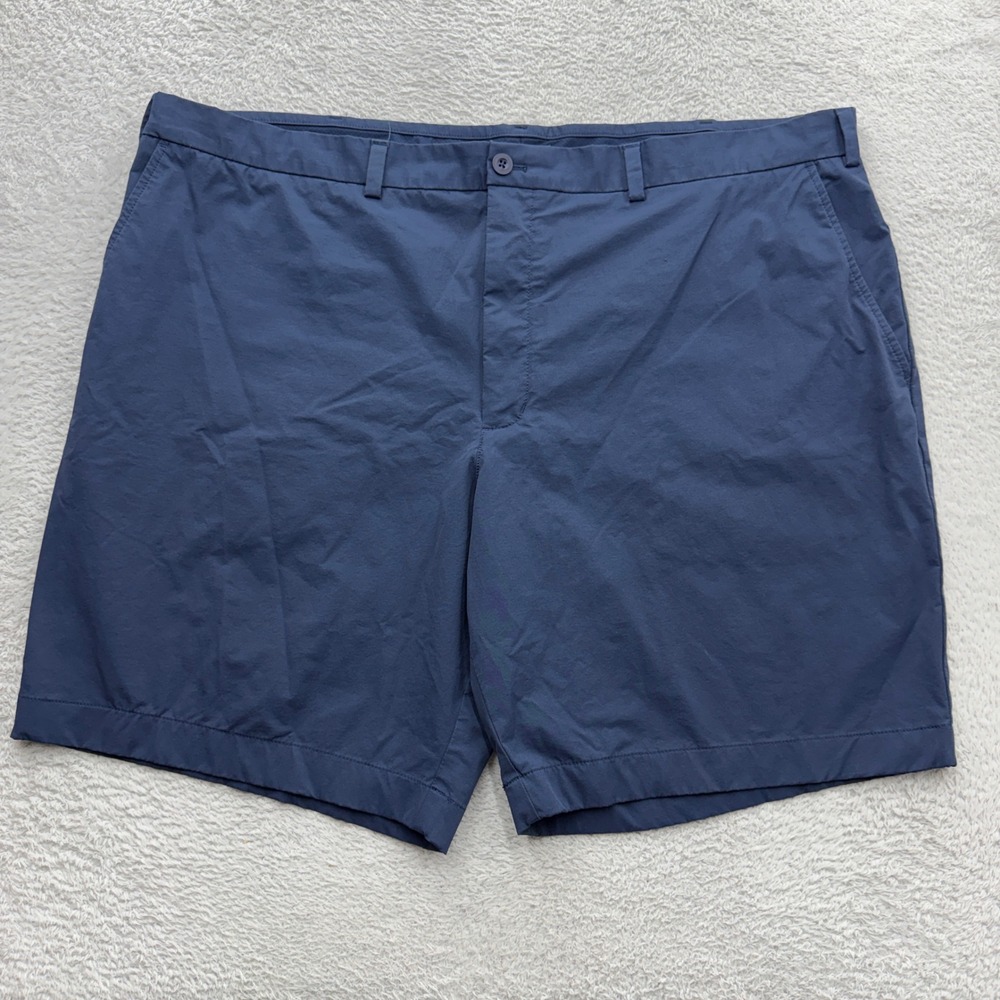 Vineyard Vines Mens 48 On-The-Go OTG Performance Shorts Navy Blue Stretch 11956